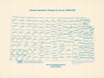 Kansas Population Changes by County