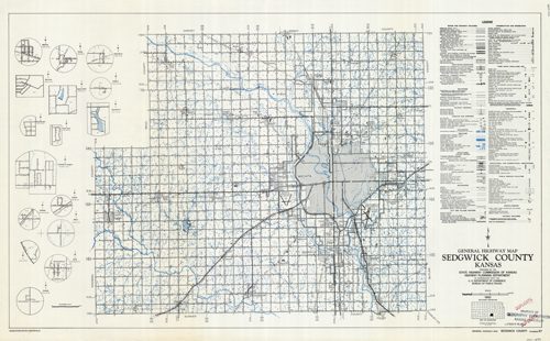 General Highway Map - Sedgwick County