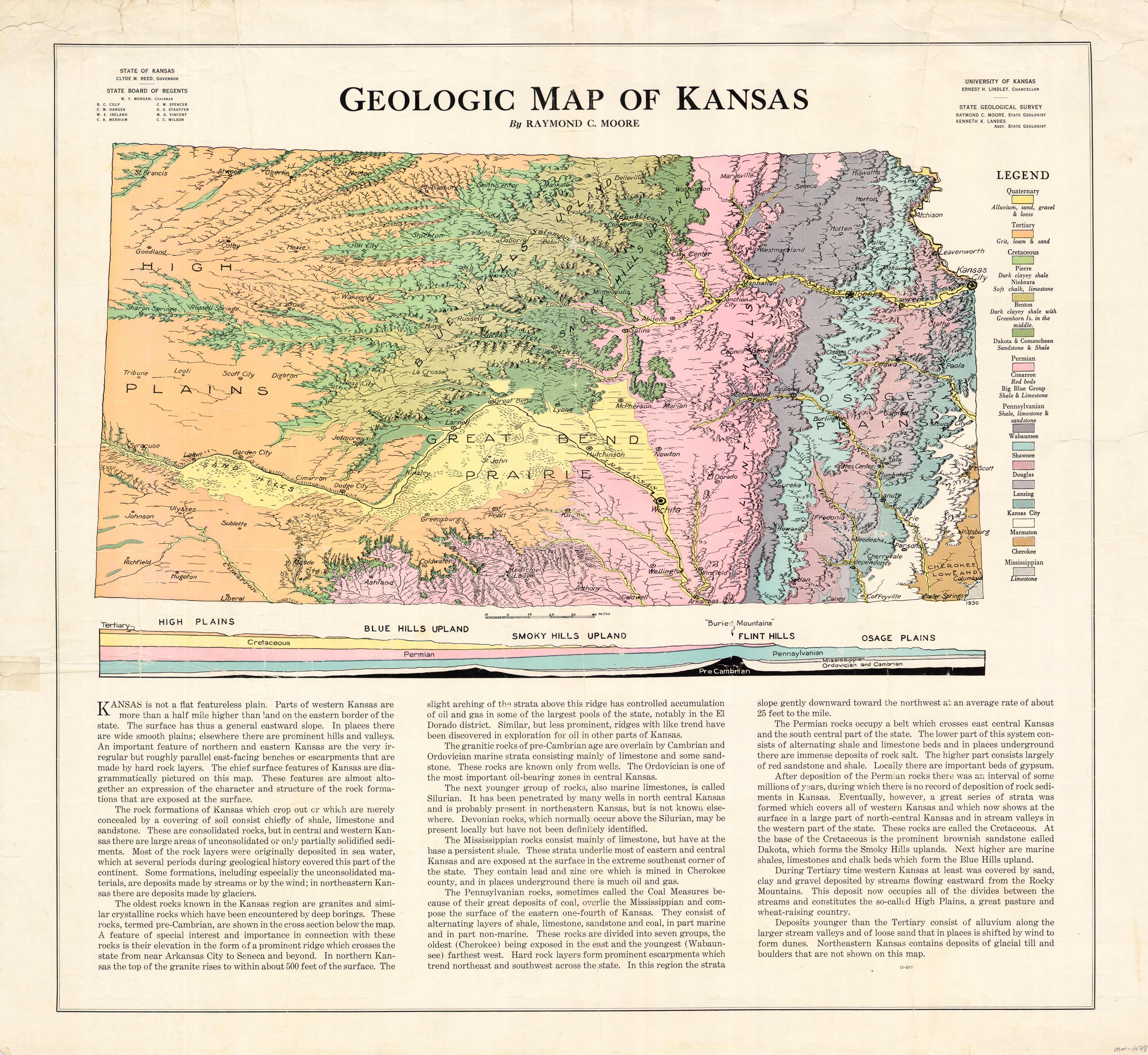 Geographical Map Of Kansas And Kansas Geographical Ma - vrogue.co