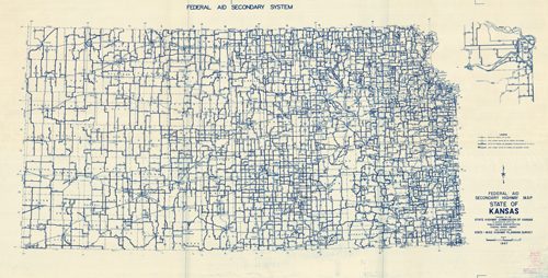 Federal Aid - Secondary Highway Map - State of Kansas