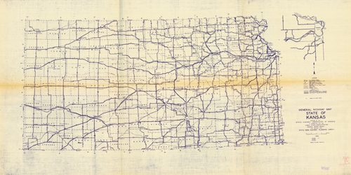 General Highway Map - State of Kansas