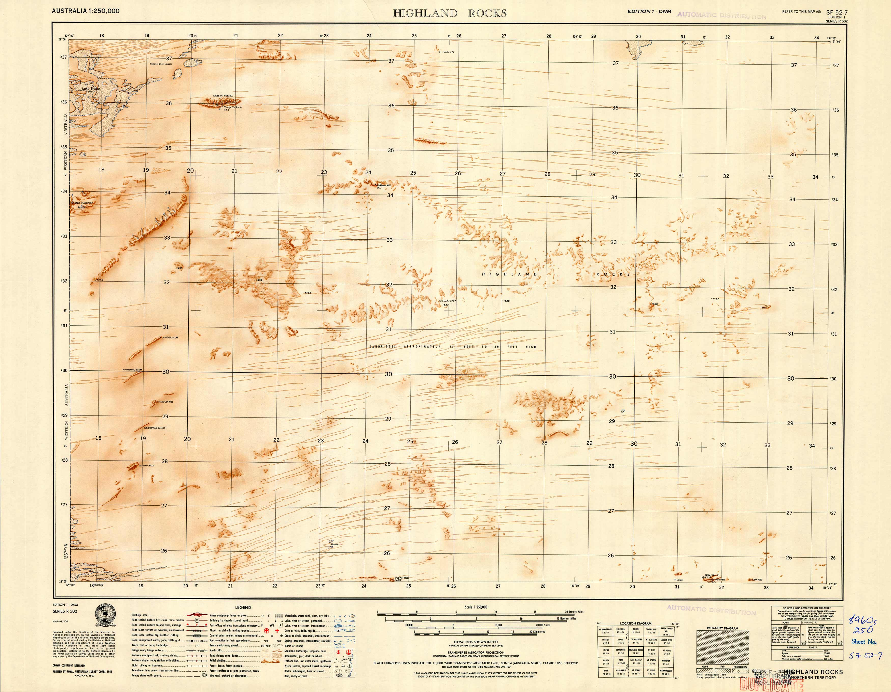 Australian Geographical Series - Highland Rocks