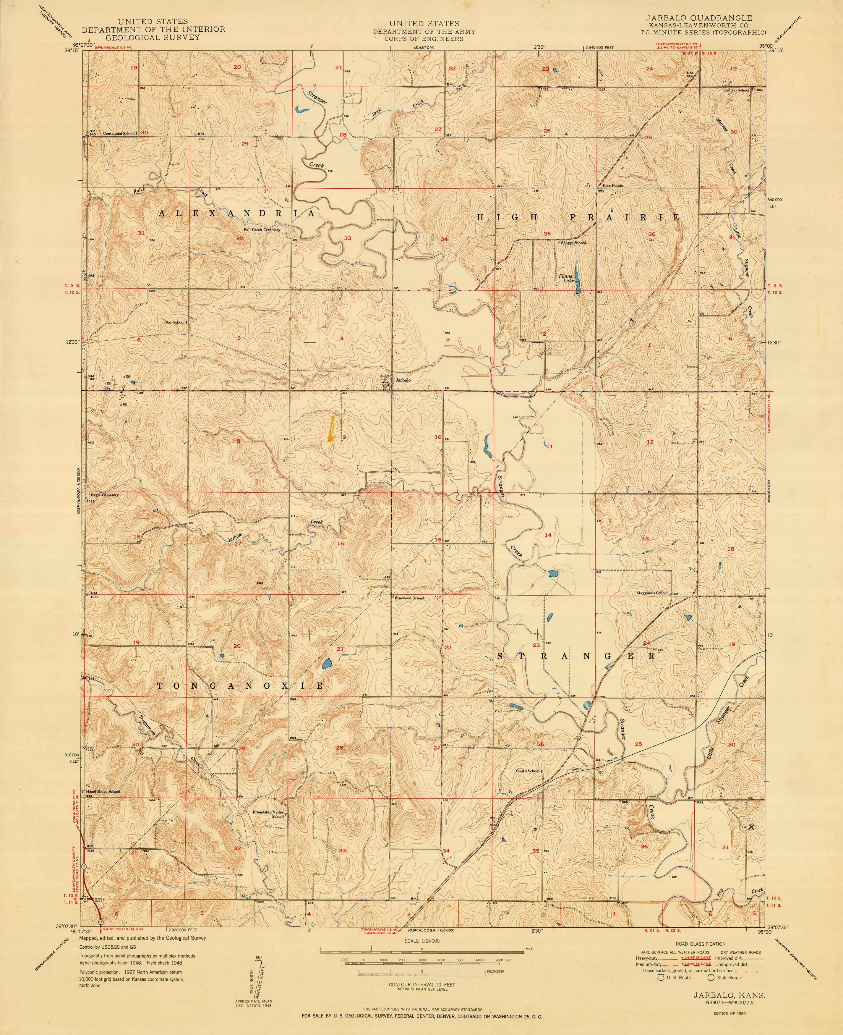 Kansas - Jarbalo Quadrangle
