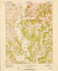 Kansas - Ozawkie Quadrangle