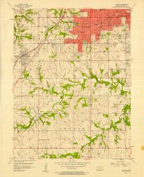 Kansas - Lenexa Quadrangle - Johnson County