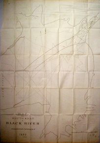 Map of the Mouth & Bay of Black River - Jefferson County