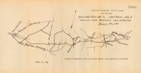 Sketch showing state road between Millington