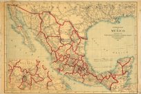 Railroad Map of Mexico