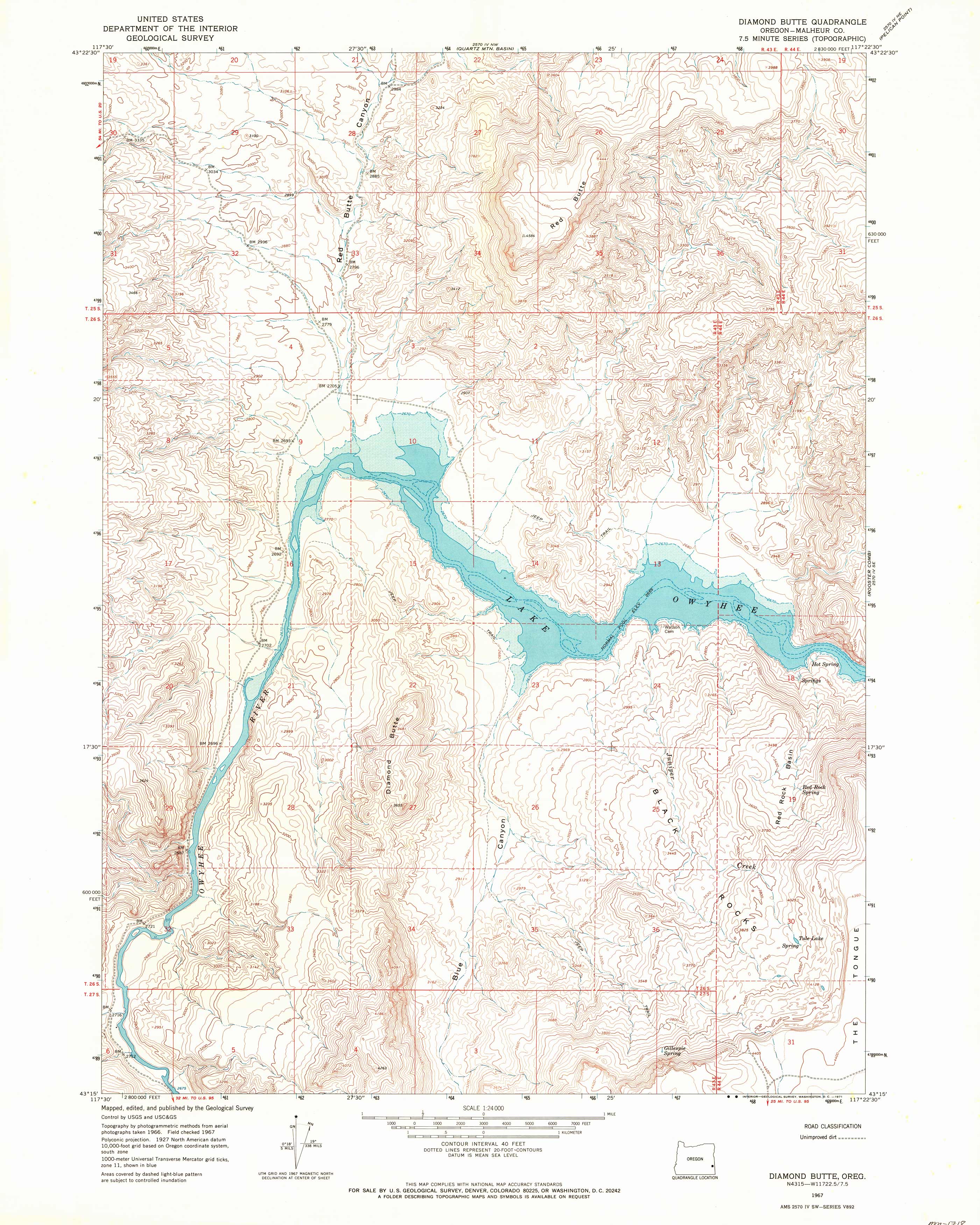 Diamond Butte Quadrangle