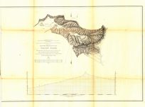 Map and Profile of the Canada de las Uvas