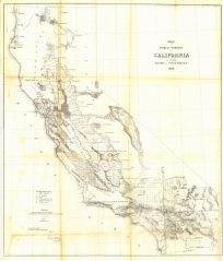Map of Public Surveys in California to accompany Report of Surveyor Genl. 1856