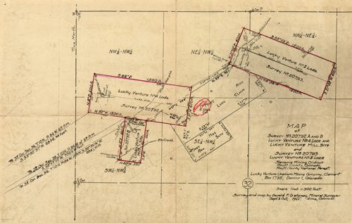 Map of Survey No. 20792 A and B