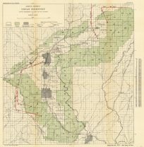 Lehigh District - Indian Territory - Showing Segregated Coal Lands and Coal Outcrops