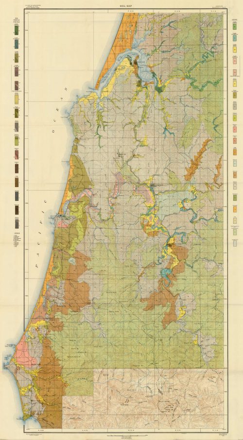 Soil Map - Oregon - Marshfield Sheet