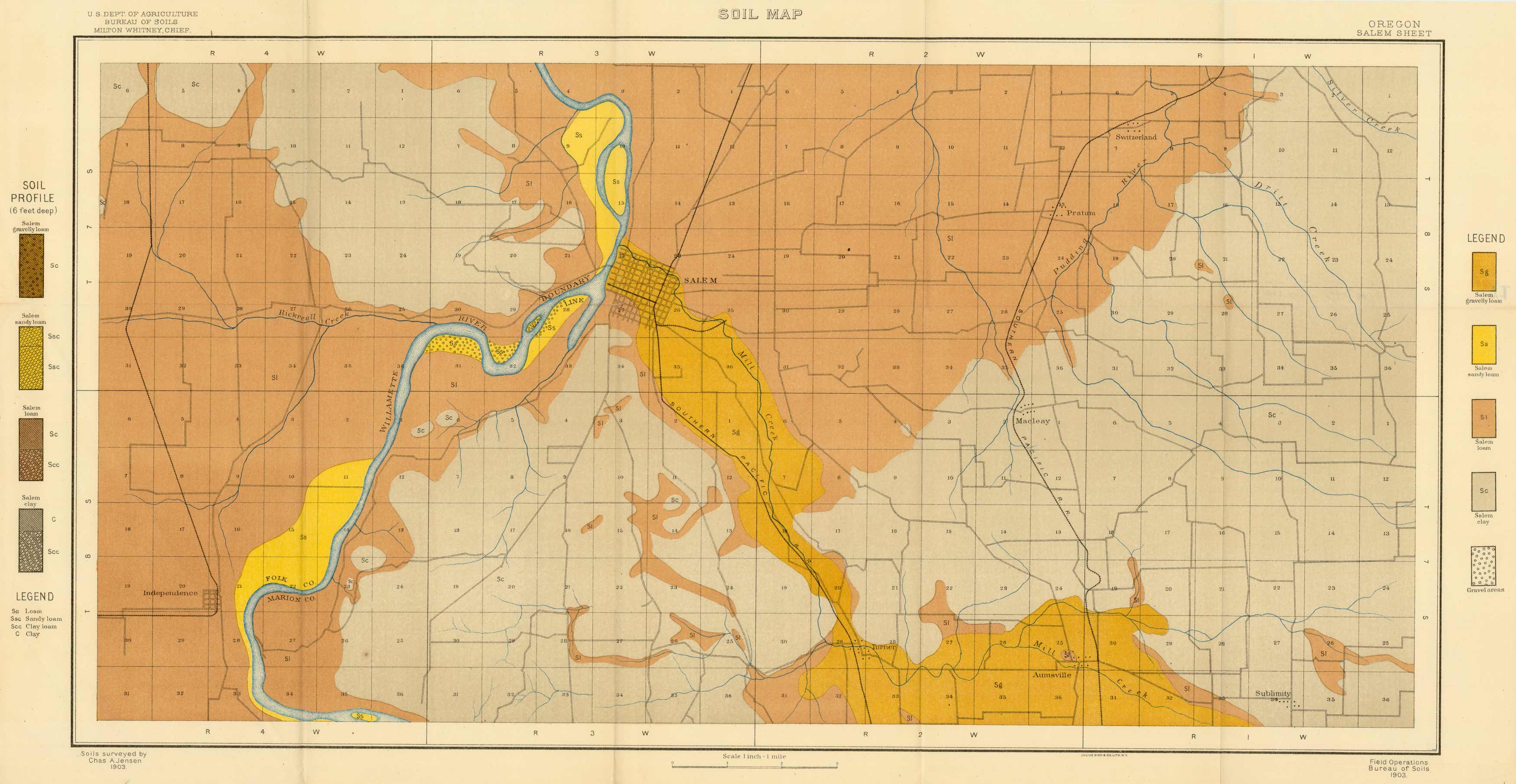 Soil Map - Oregon - Salem Sheet Soil Map - Oregon - Salem Sheet