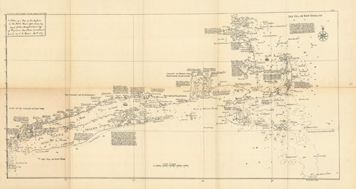 A Portion of a Map of New England