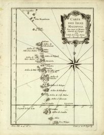 Carte Des Isles Maldives