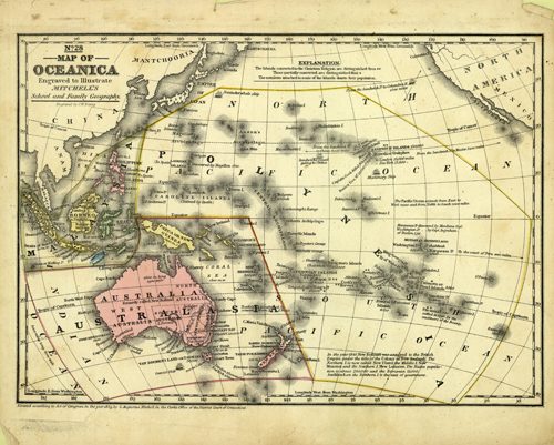No. 28 - Map of Oceanica