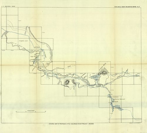 General Map of Proposed Little Colorado River Project