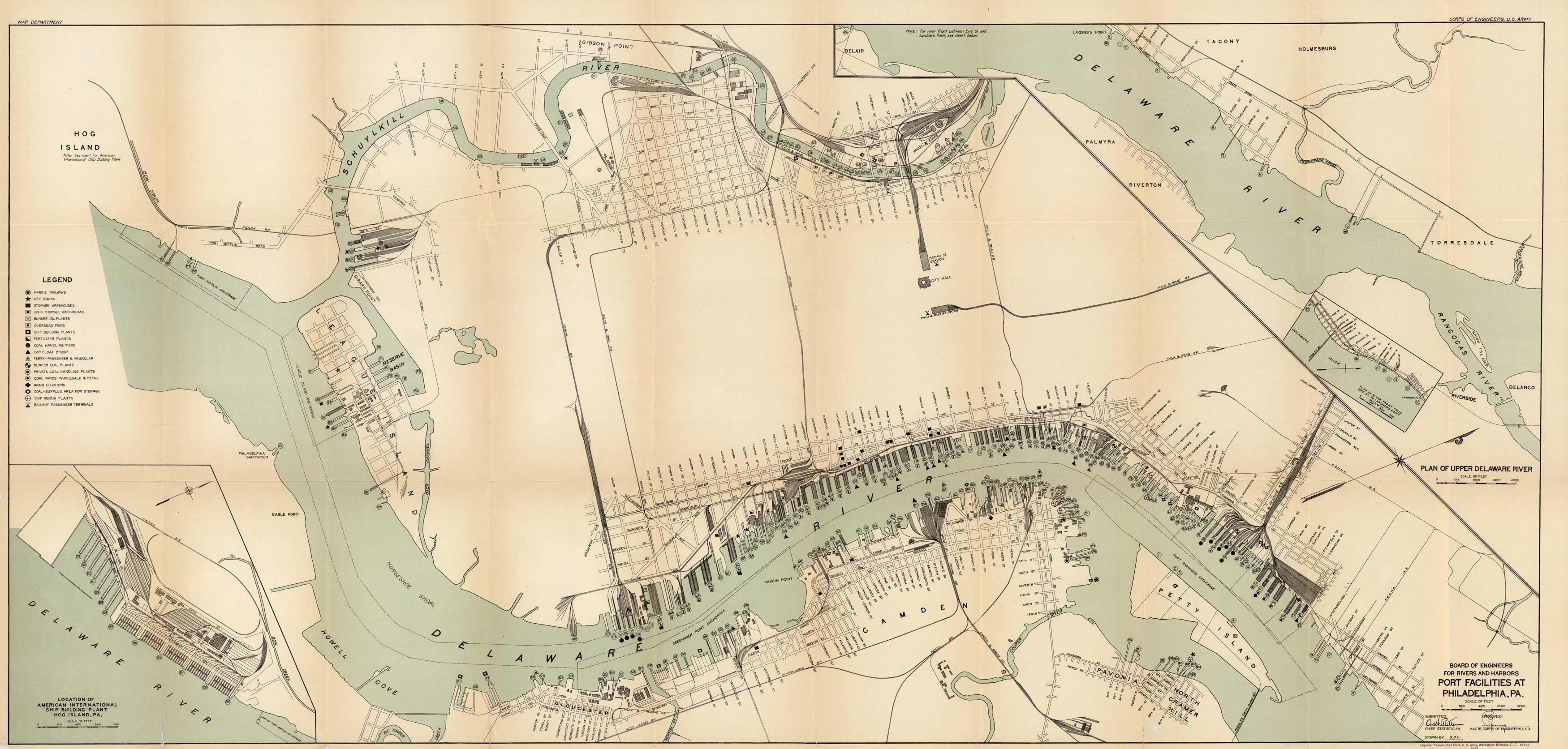 Port Facilties at Philadelphia