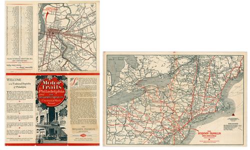 Motor Trails to Philadelphia and the Benjamin Franklin