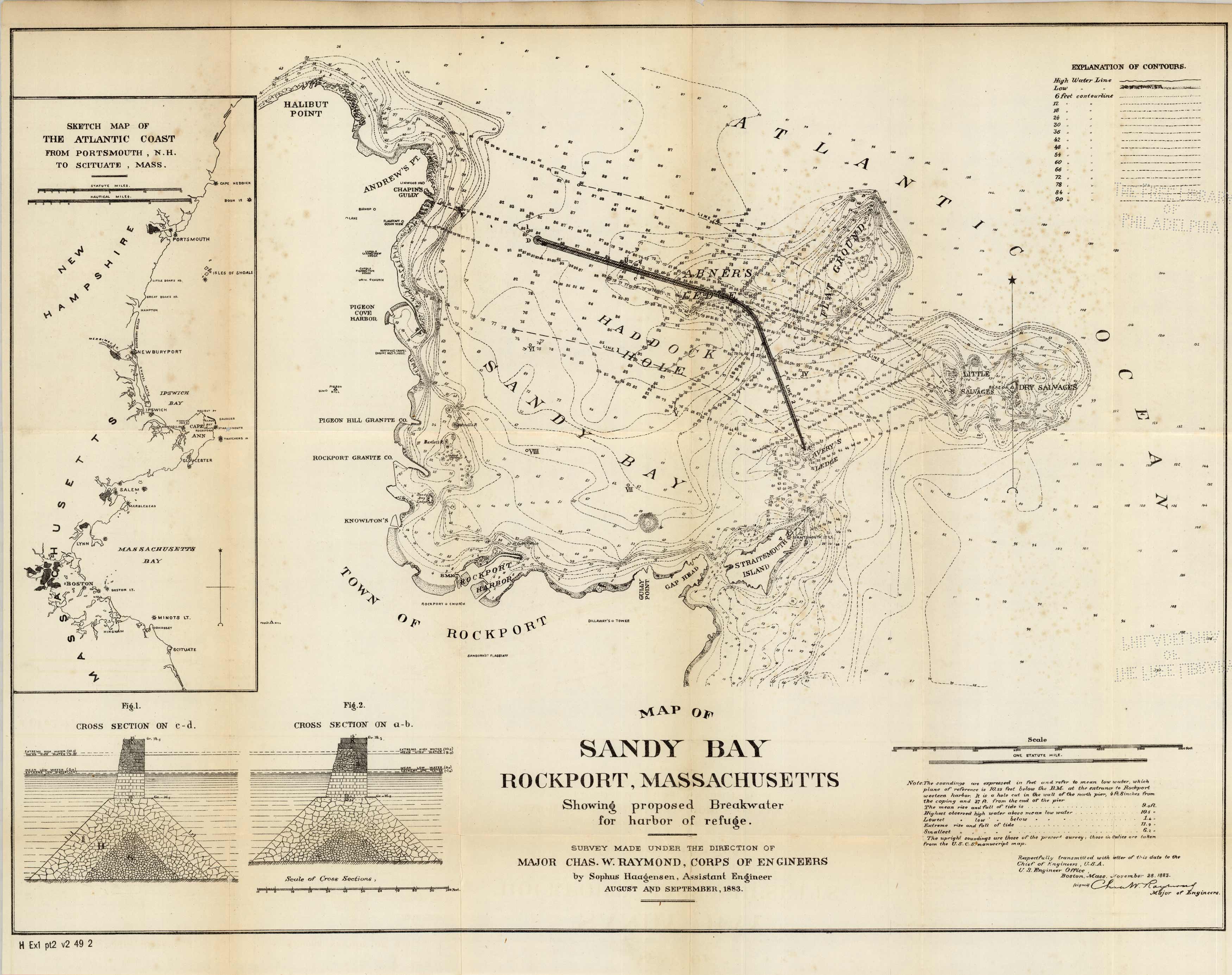 Map of Sandy Bay