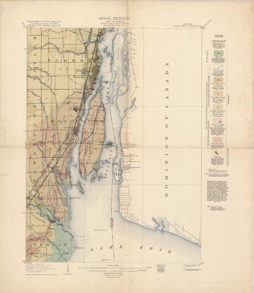 Areal Geology - State of Michigan