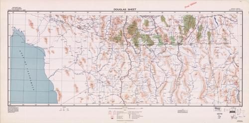 Douglas Sheet (Arizona)- Strategic Map