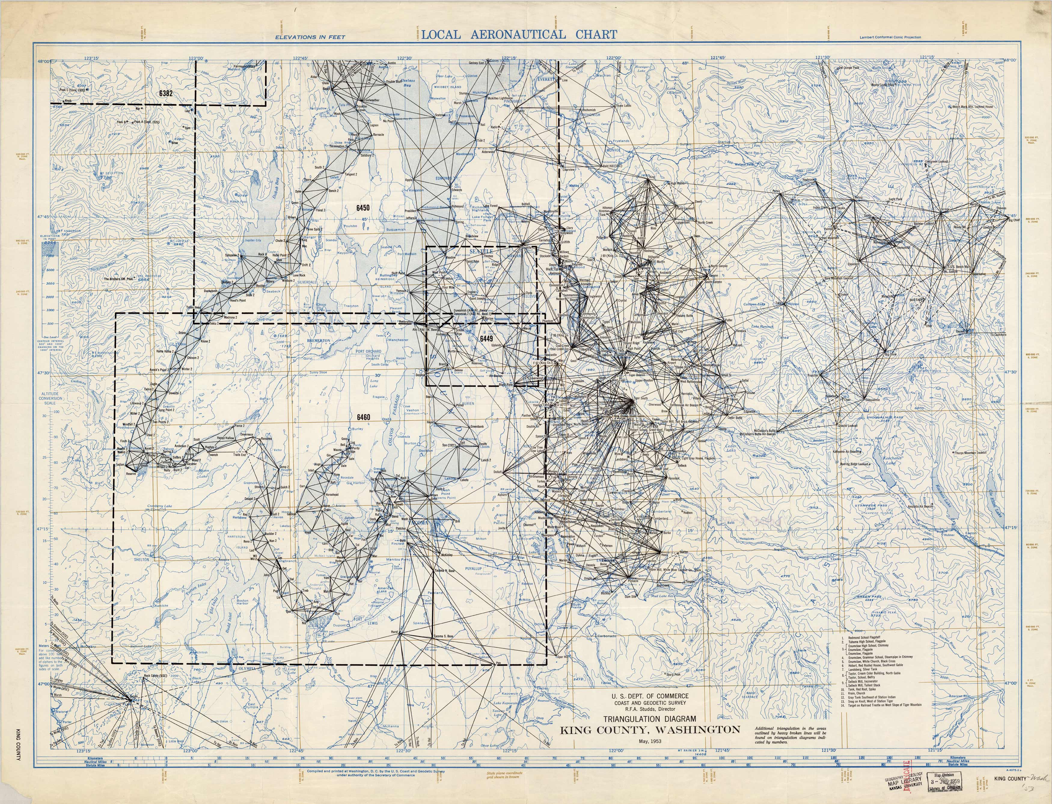 Local Aeronautical Chart