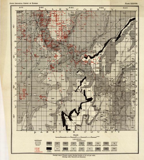 Geologic Map of Neosho County(Kansas)