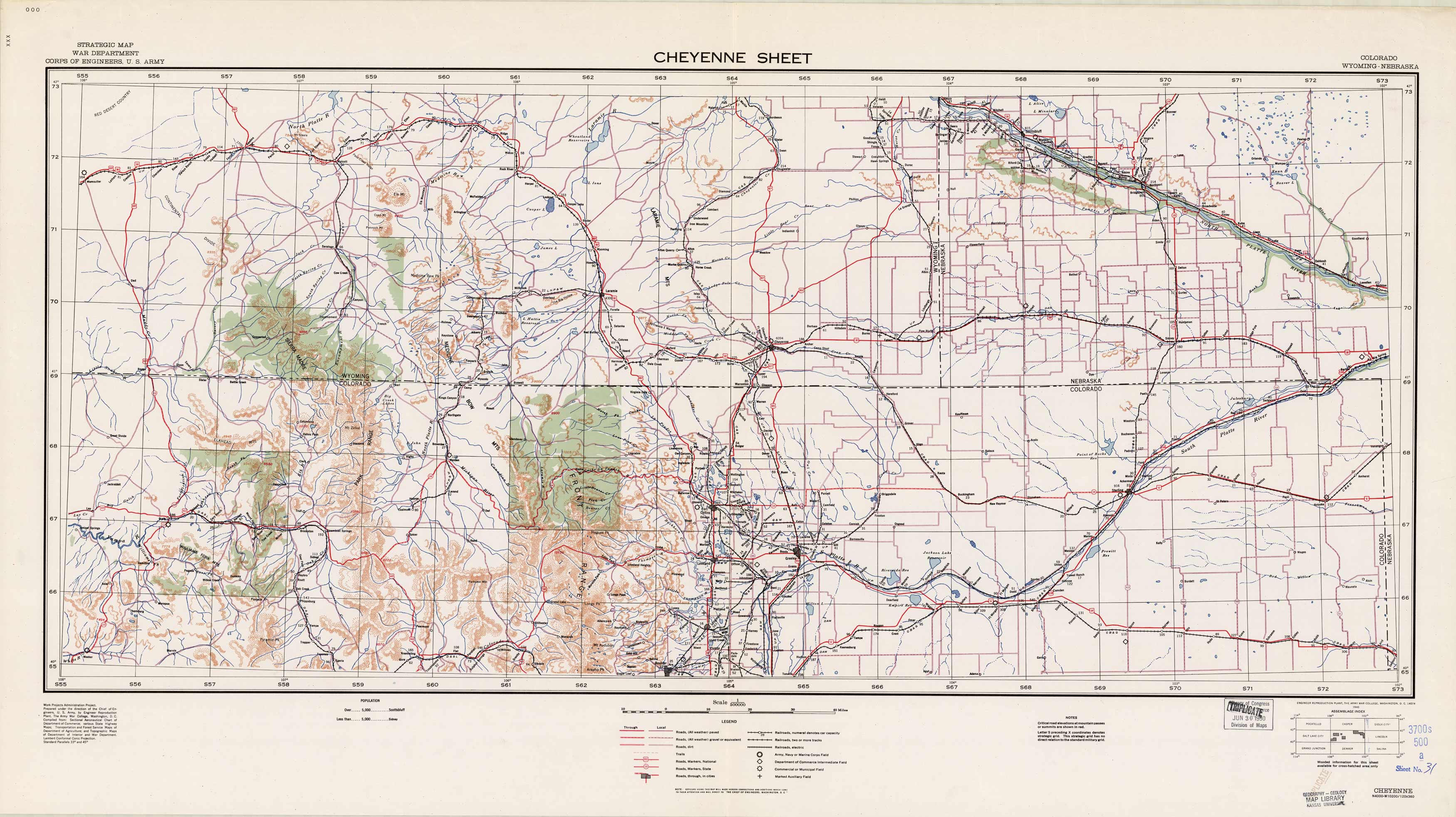 Cheyenne Sheet - Colorado