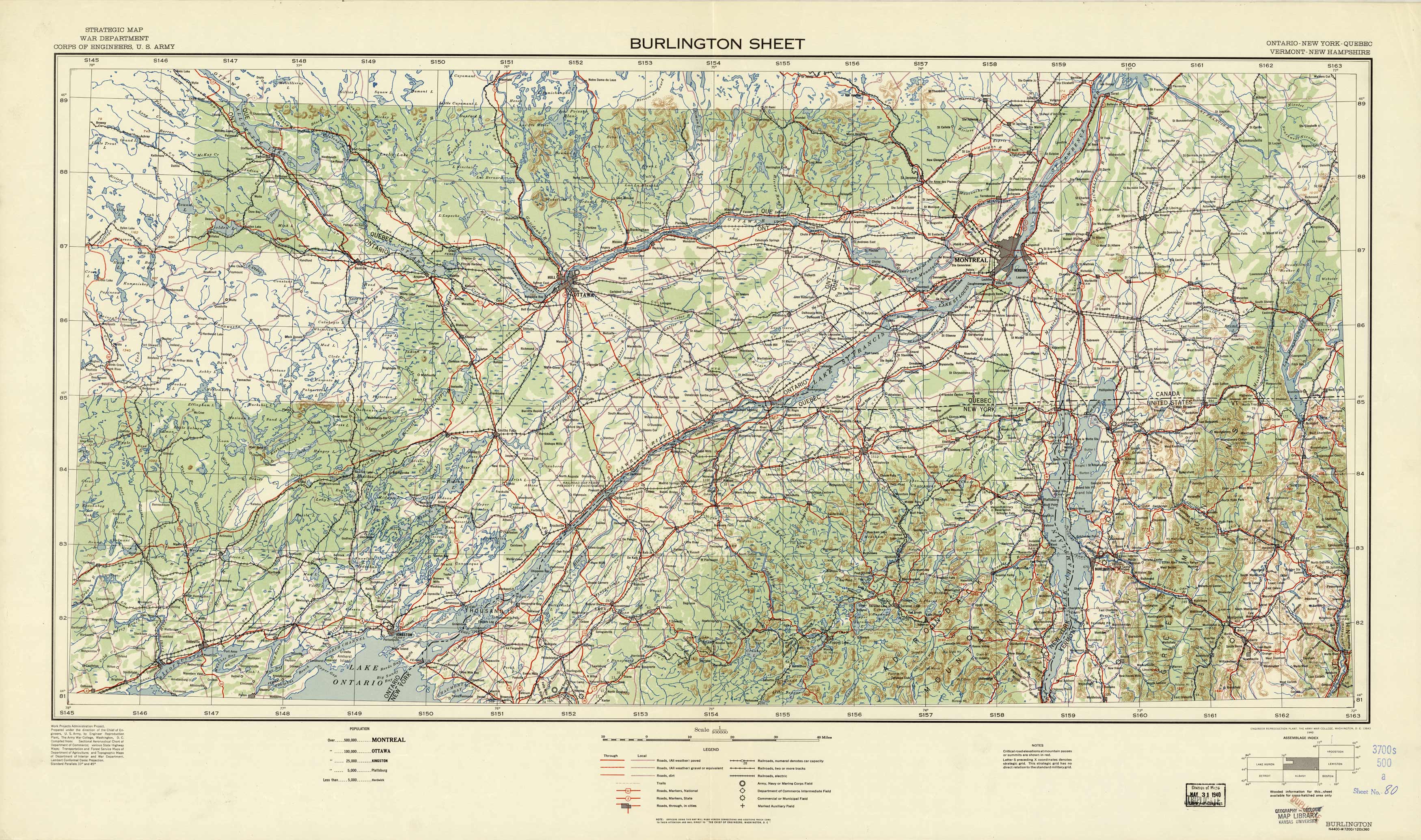 Burlington Sheet - Ontario