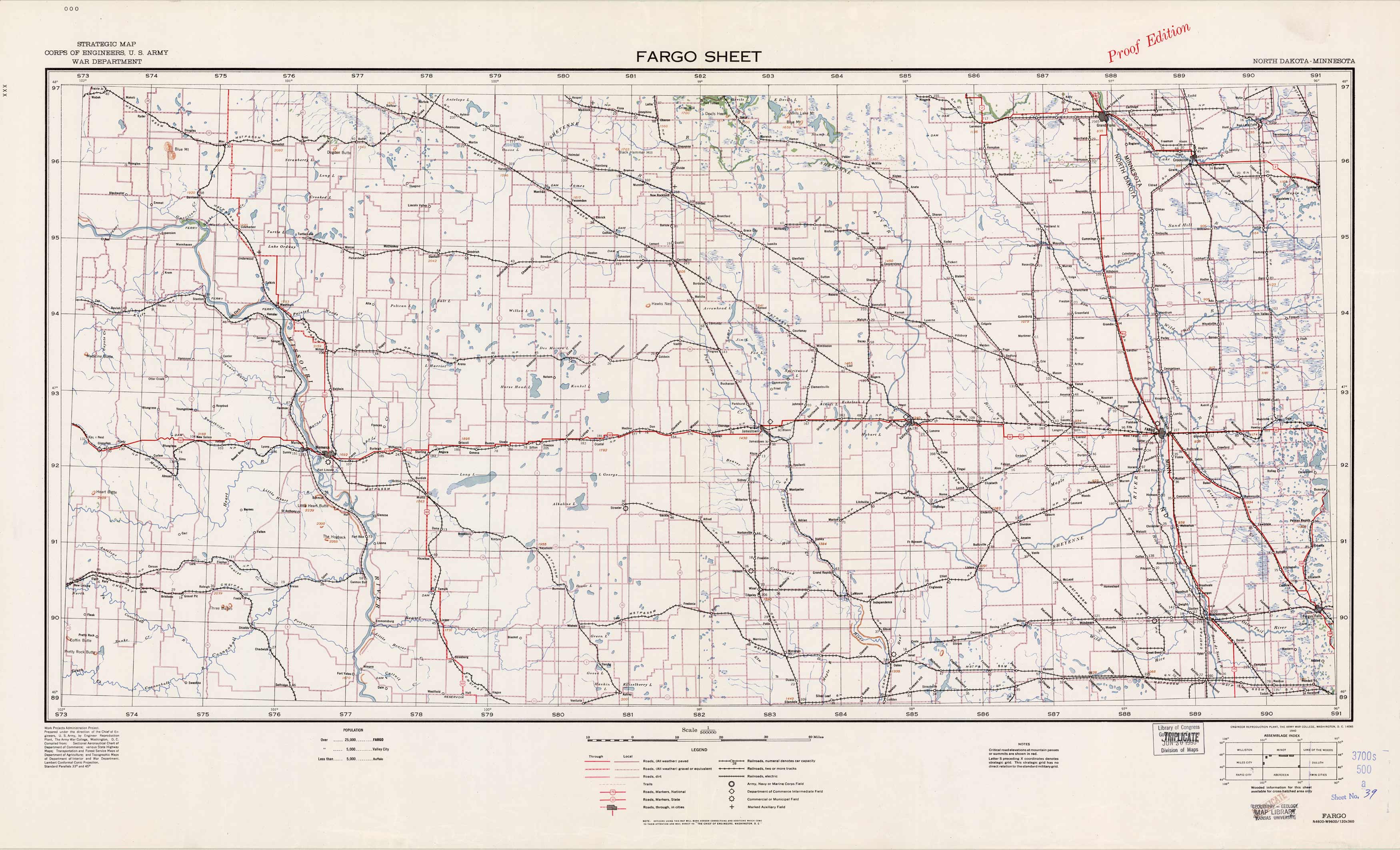 Fargo Sheet - North Dakota