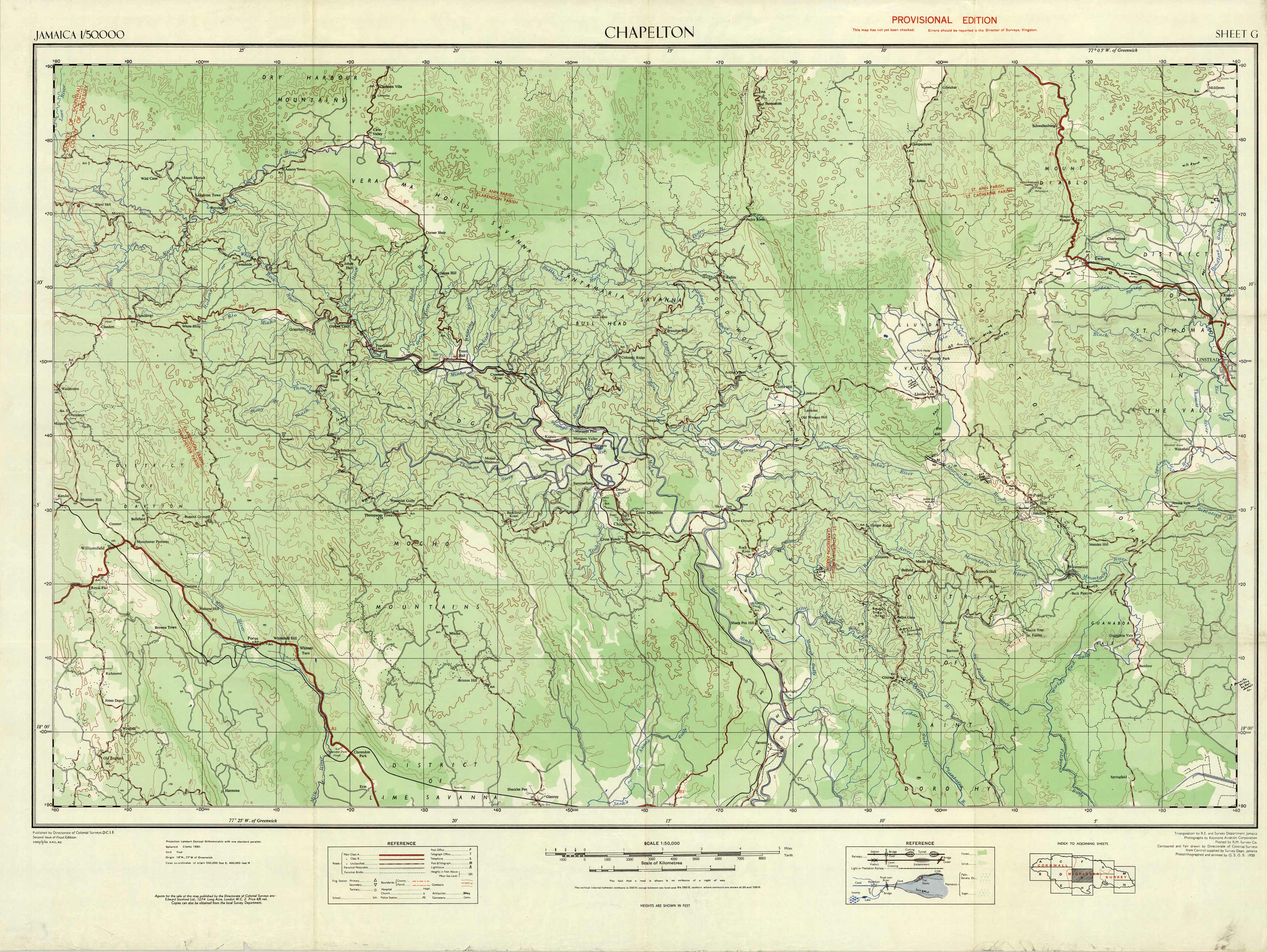 Chapelton, Jamaica Sheet G Art Source International