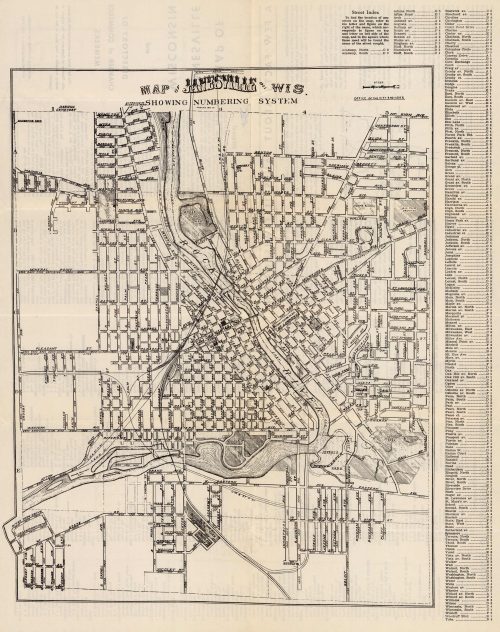 Map of Janesville