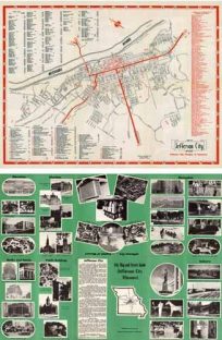 Map of Jefferson City