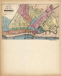 Map of the City of Buffalo