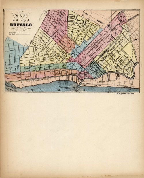 Map of the City of Buffalo