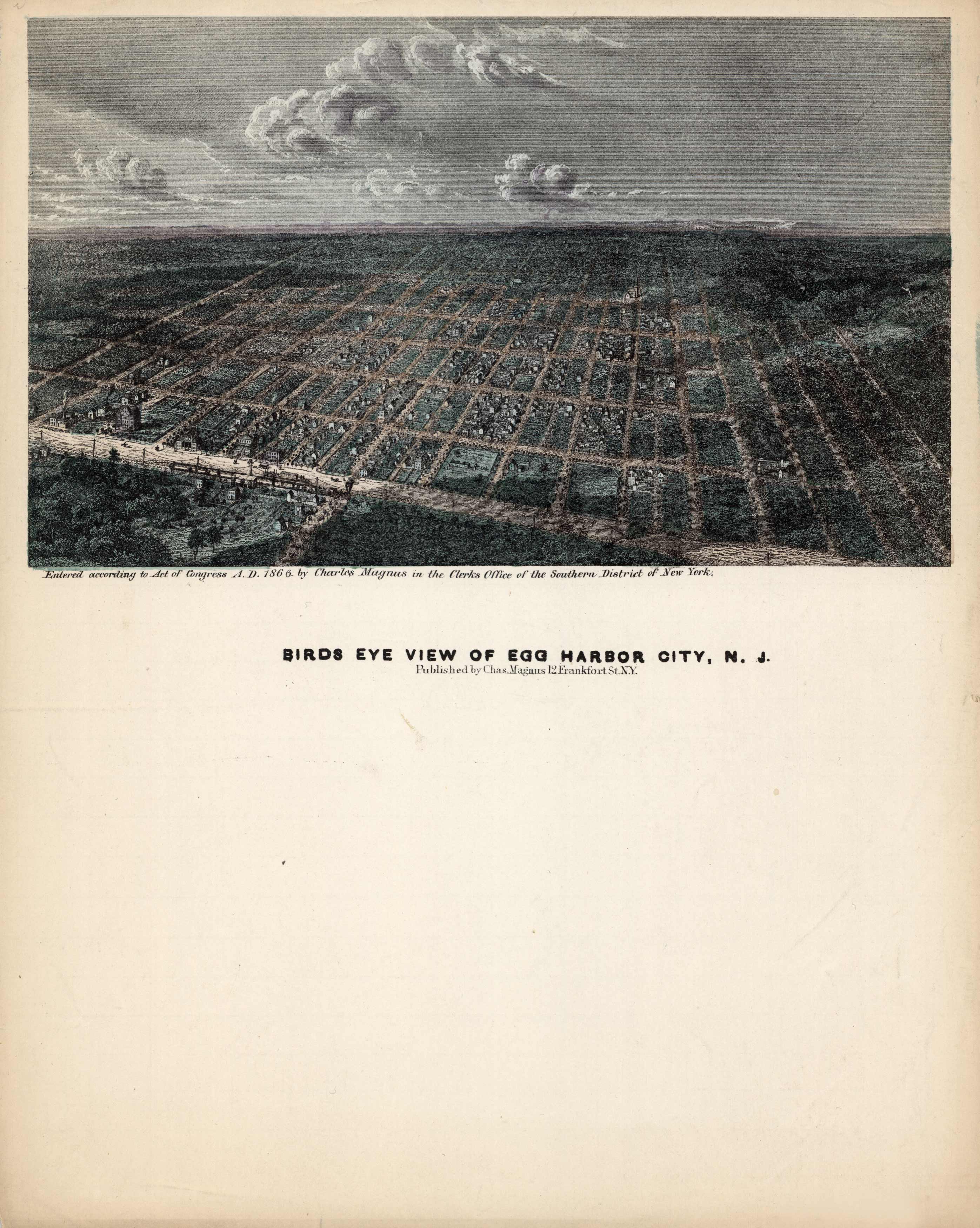 Birds Eye View of Egg Harbor City Birds Eye View of Egg Harbor City