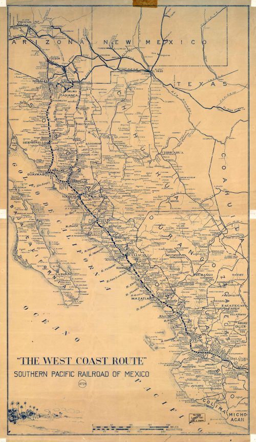 The West Coast Route Southern Pacific Railroad of Mexico