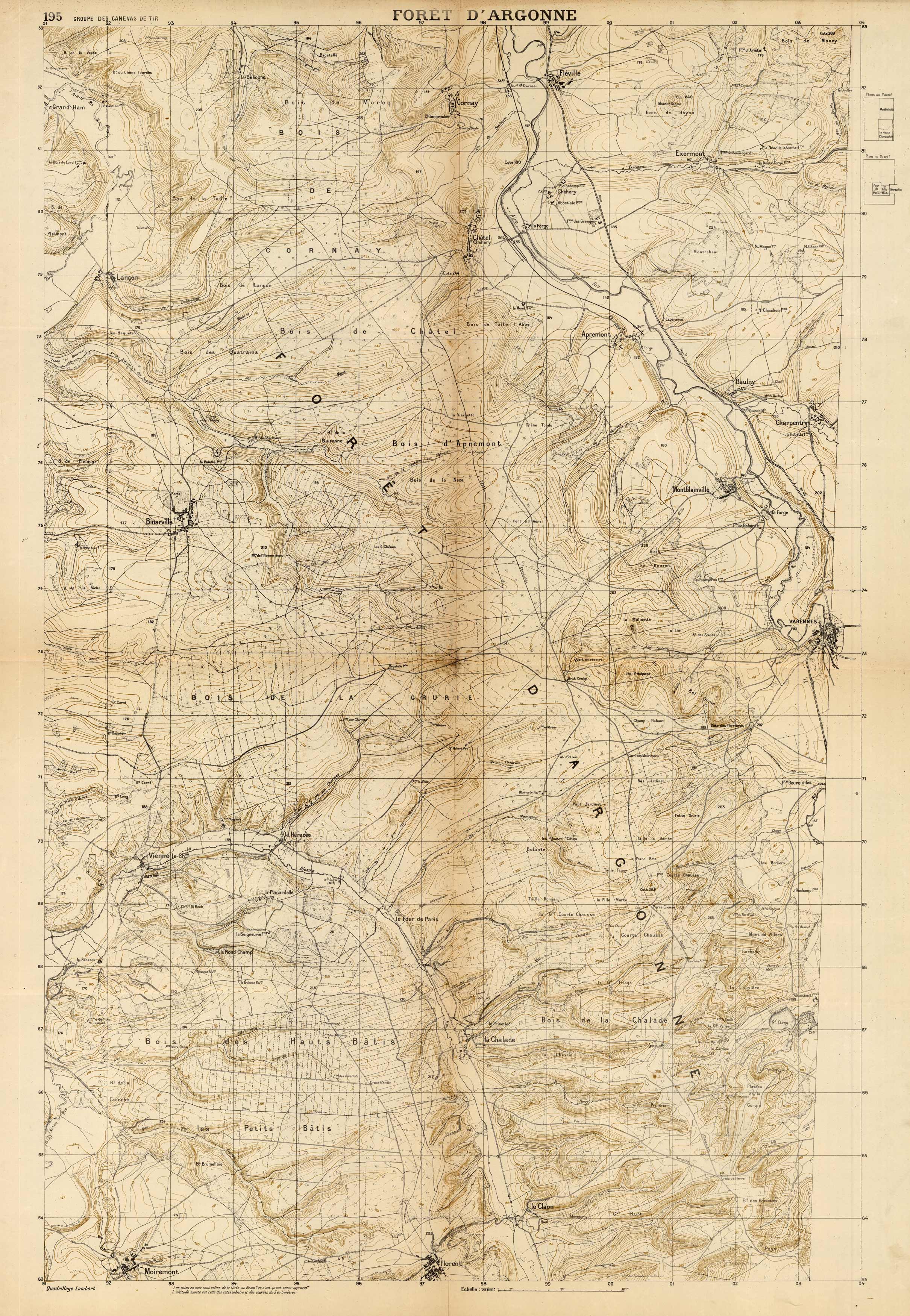 Foret DArgonne (Forest of Argonne Foret DArgonne (Forest of Argonne