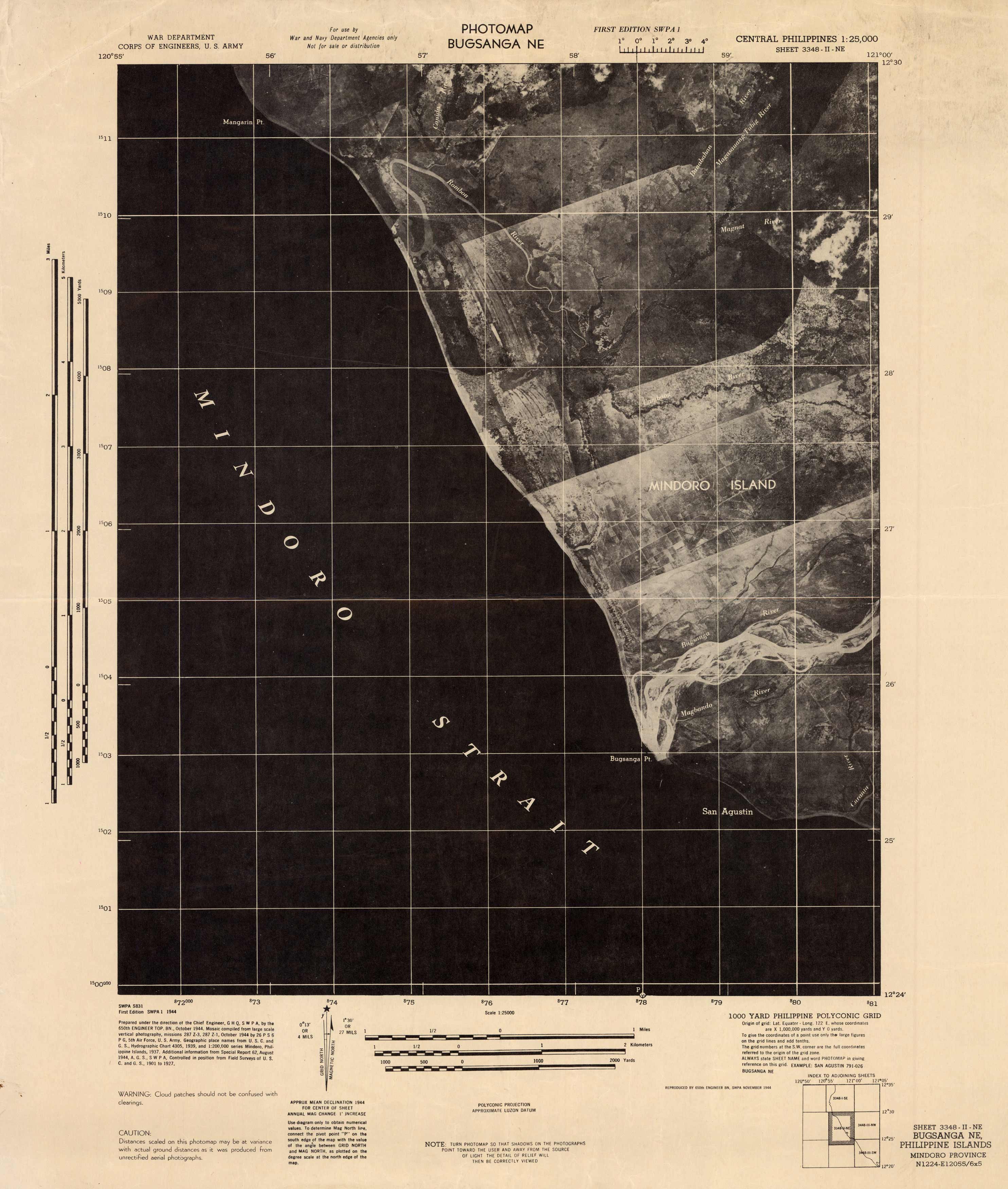 Photomap Bugsanga NE (Central Philippines) Photomap Bugsanga NE (Central Philippines)