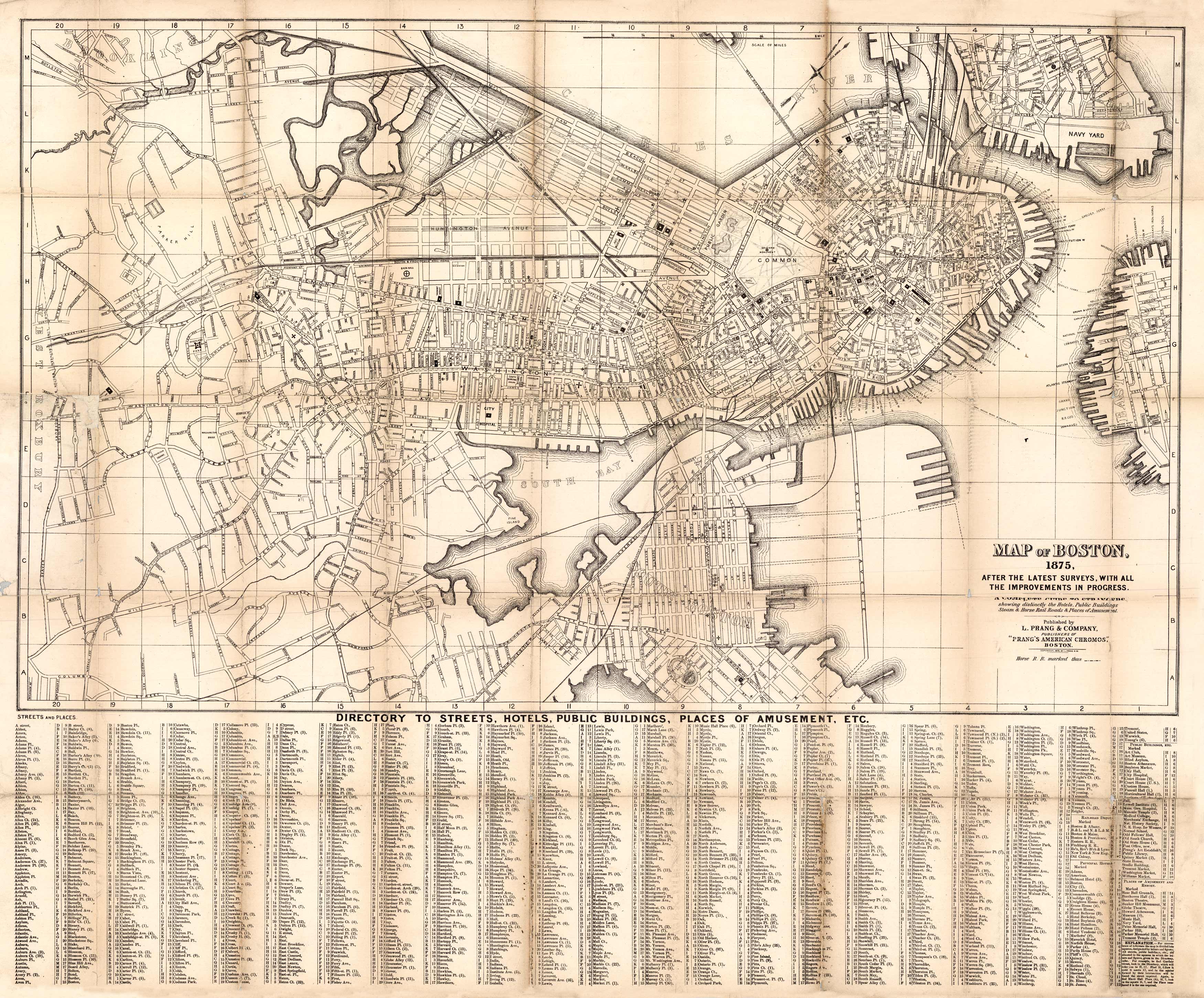 Map of Boston Map of Boston