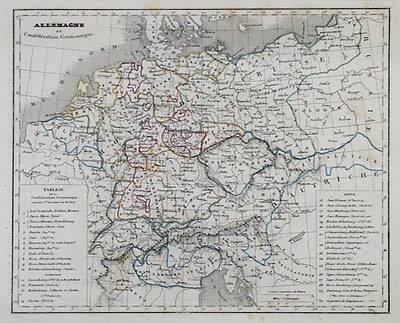 Allemagne ou Confederation Germanique