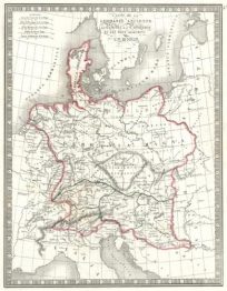 Carte de la Germanie Ancienne