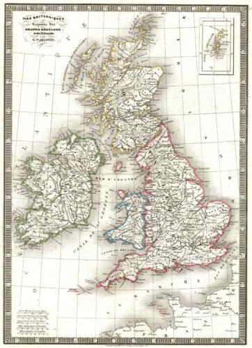 Iles Britanniques ou Royanme Uni dela Grande Bretagne et de lIrlande'