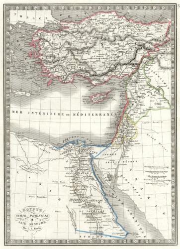 Egypte Syrie Phoenicie et Asie Mineure