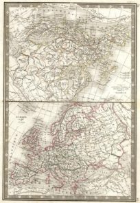 Europe en 1813 / Europe de LEmpire de Charlemagne'