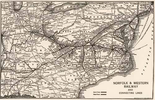 Norfolk & Western Railway and Connecting Lines