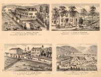 Farm and Residence of Thomas Holcomb - Susan Edwards - James Finney - Hiram Ward